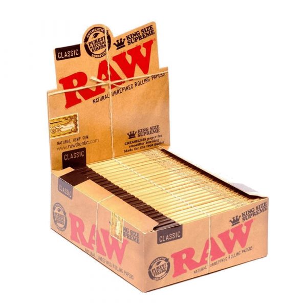 feuilles slim raw non blanchies - Nuage de Chanvre - CBD Shop